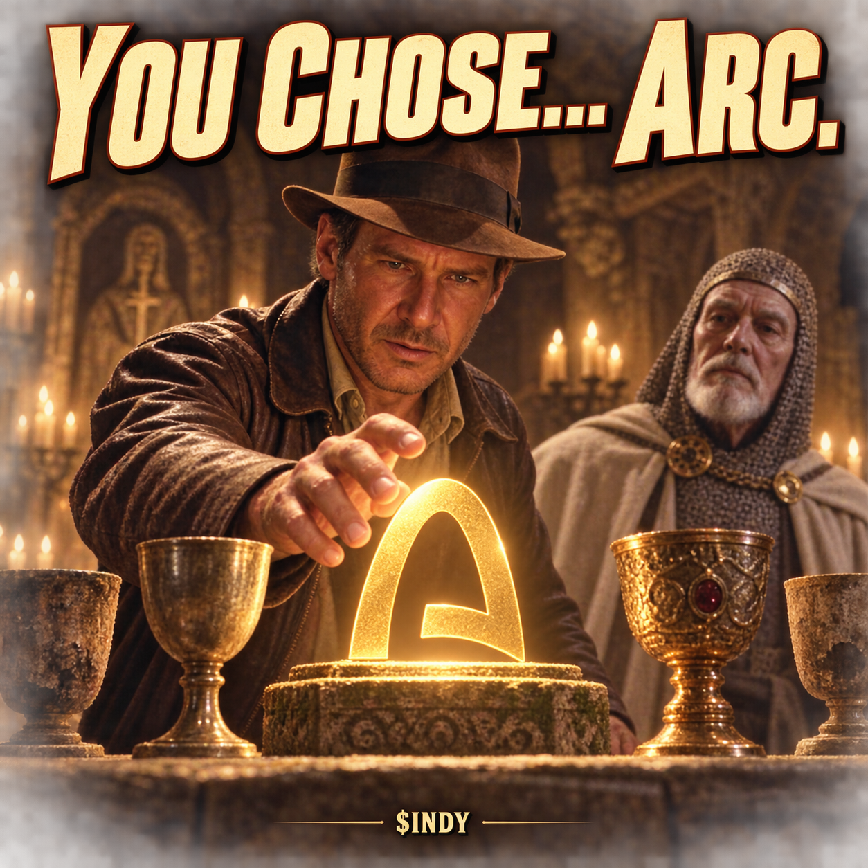 You chose… Arc. It’s time to do something old. $INDY