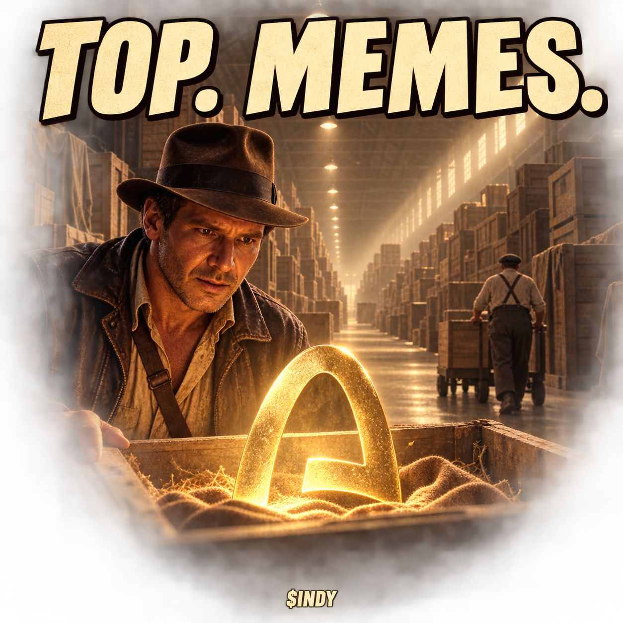 Top. Memes. Recovered from the Raiders of the Lost Arc vault. $INDY
